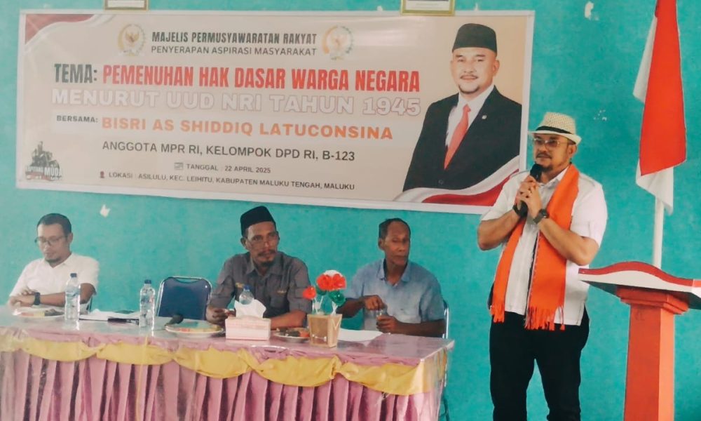 Serap Aspirasi di Asilulu, Kepada Senator Bisri, Warga Minta Pemekaran Jazirah 