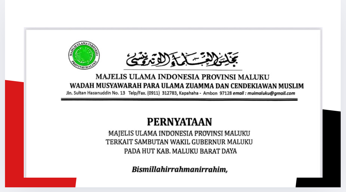 Pernyataan Wagub Timbulkan Keresahan Ummat Islam, MUI : Pemerintah Harus Berhati-hati…