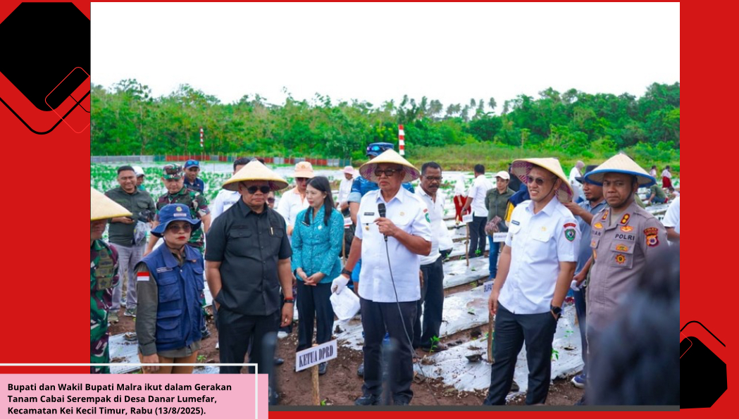 Pemkab Malra Gelar Gerakan Tanam Cabai Serempak, Senjata Baru Lawan Inflasi