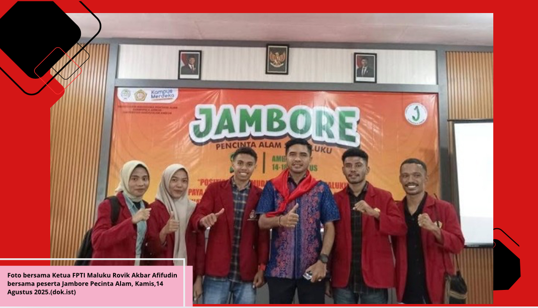 Rovik di Jambore Maluku: Jaga Alam atau Siap Terima Bencana