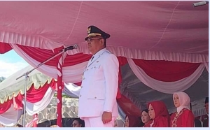 Bupati Pimpin Upacara HUT Proklamasi Kemerdekaan RI ke 80