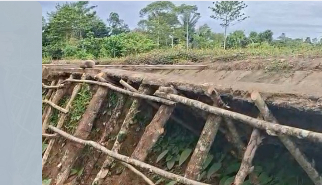 Jejak Tender Gagal T.2023, Irigasi Sariputih Rubuh Hingga Video APH di TKP