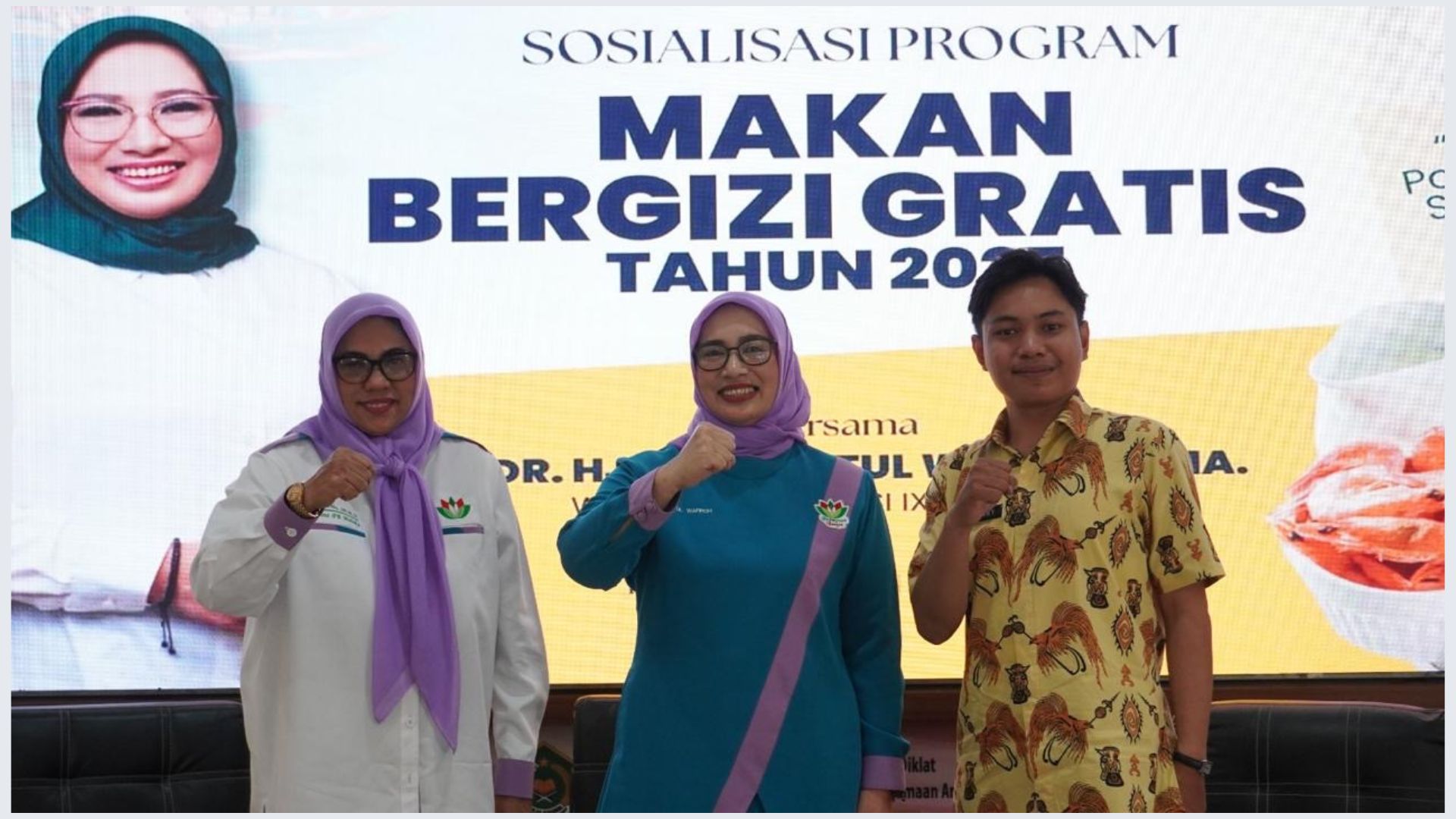 Sosialisasi Program Makan Bergizi Gratis Hadir di Ambon