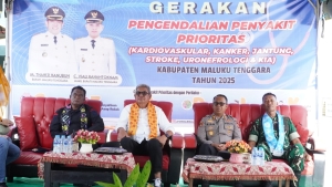 Perangi Penyakit Berbahaya, Pemkab Malra Luncurkan GPPP di Dian Pulau