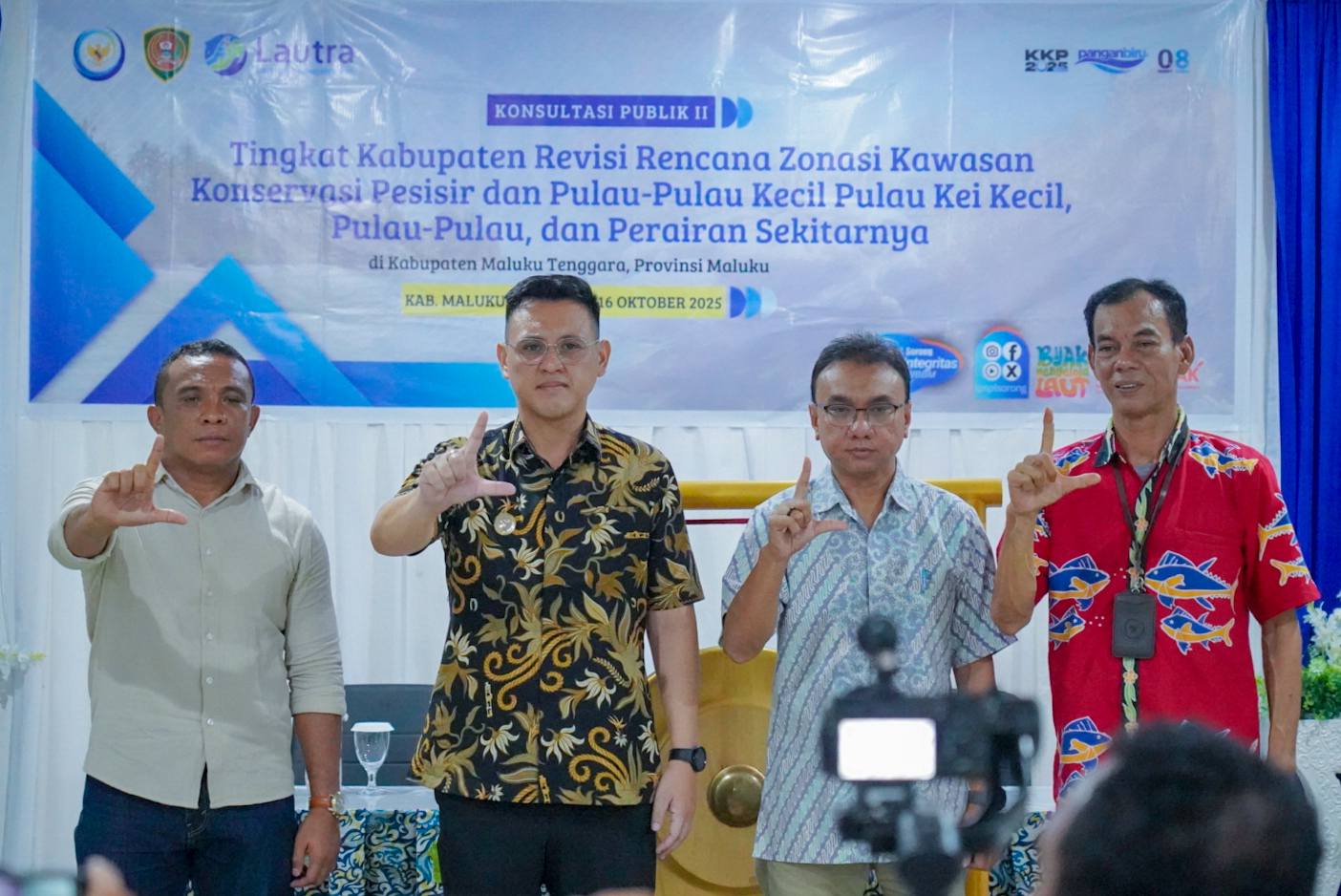 Bahas Revisi Zonasi, Wabup Malra Ingatkan Tujuan Konservasi