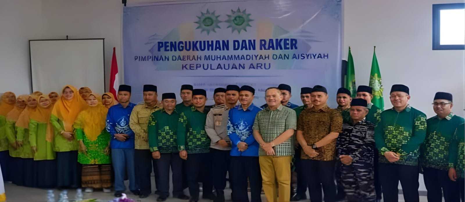 Hadiri Pengukuhan PDM-PDA, Bupati Aru Titip Empat Pesan Strategis