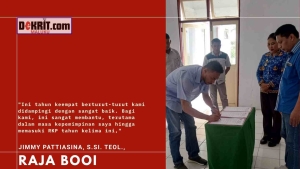Apresiasi Inovasi Inspektorat Malteng, Raja Booi : Ini Sangat Membantu