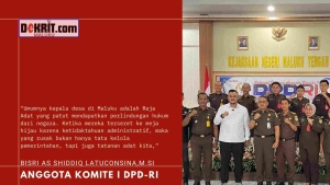 Pagari “Raja” dari Jerat Hukum, Senator Bisri Desak Penguatan Program Jaga Desa