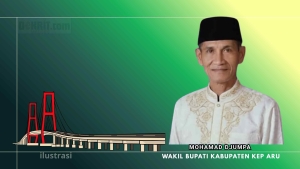 Wabup Tinjau Pembangunan Jembatan Darurat Dusun Marbali