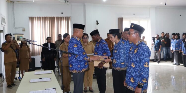 Pemerintah Kabupaten Kepulauan Aru Angkat 183 PPPK Paruh Waktu