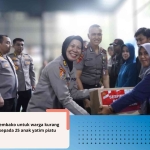 Sespimma Polri Angkatan 75 Gelar Baksos Kemanusiaan di Mapolres Sumedang