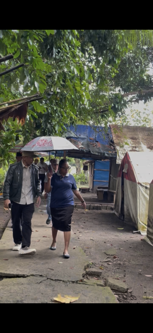 Alimudin dan BNPB Tinjau Warga Kariuw-Masihulan, Ratusan Huntap  Segera Dibangun