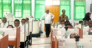 Bupati Maluku Tenggara Tinjau Seleksi JPT Pratama, Bukti Prosesnya Transfaran