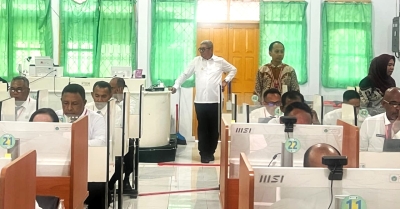 Bupati Maluku Tenggara Tinjau Seleksi JPT Pratama, Bukti Prosesnya Transfaran