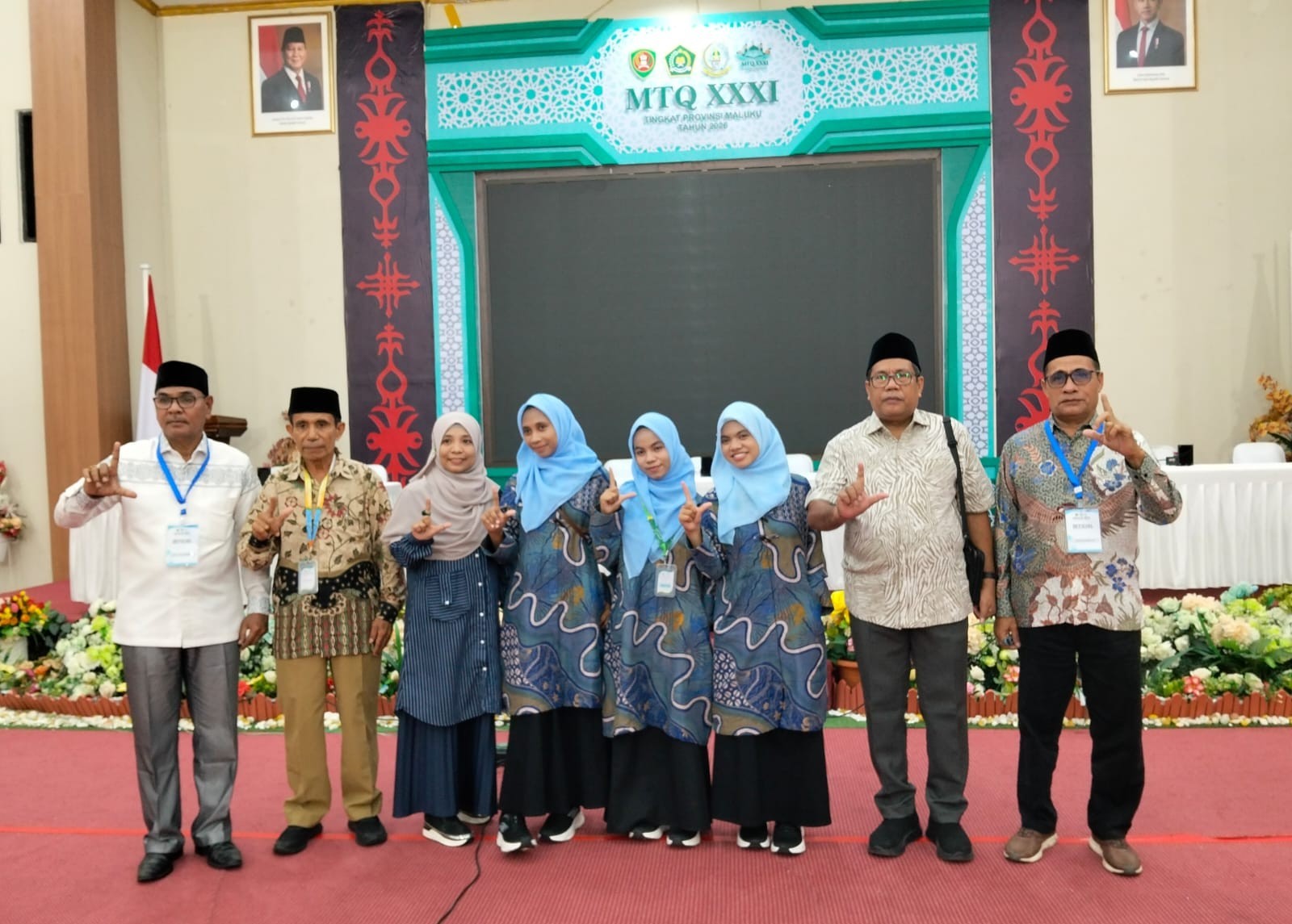 Usung Semangat Qur’ani dan Juara, Kafilah Maluku Tenggara Bidik Prestasi Terbaik