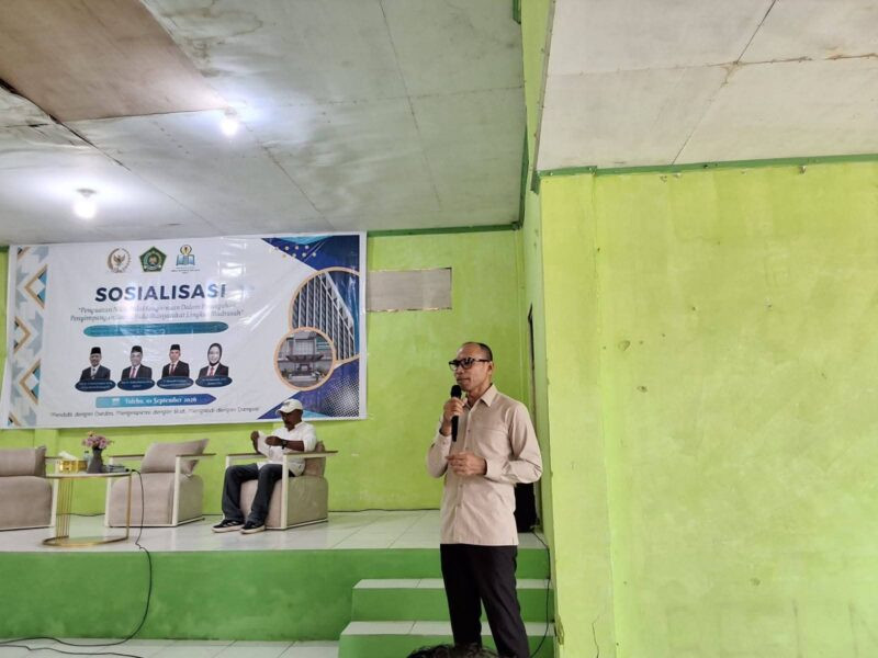 Alimudin dan UIN Ambon Sosialisasi Penguatan Moral Remaja di Tulehu