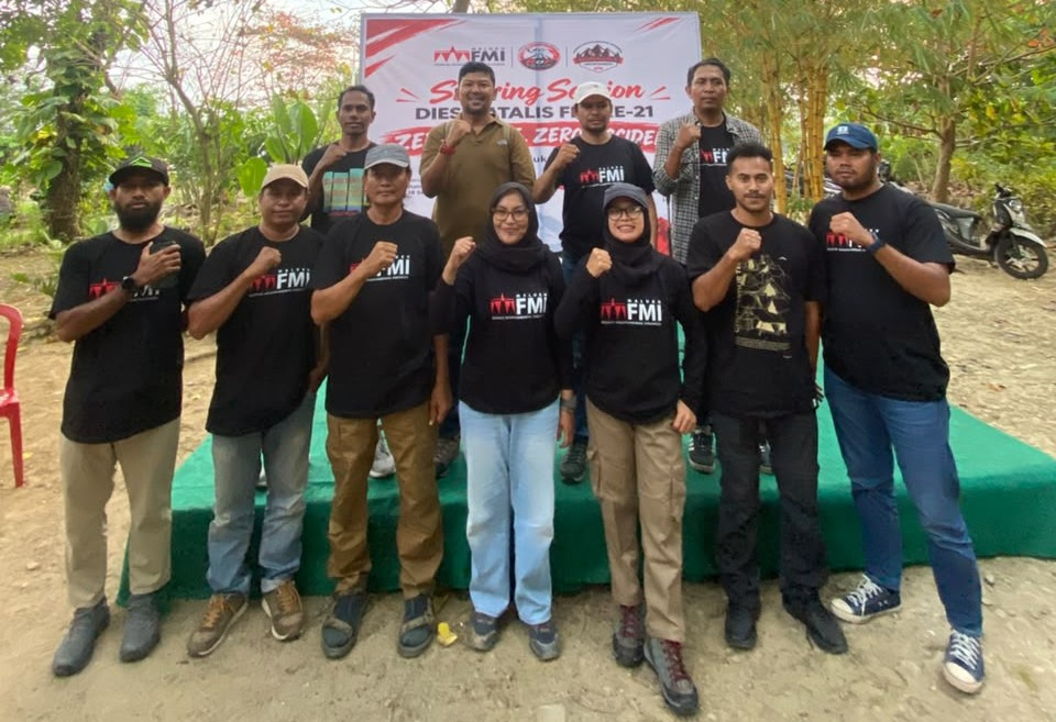 Sharing Session FMI Maluku Dorong Budaya Pendakian Aman dan Peduli Lingkungan