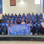 Pemkab Malra dan Demokrat Gelar Senam serta Kerja Bakti Bersama