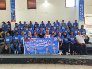 Pemkab Malra dan Demokrat Gelar Senam serta Kerja Bakti Bersama