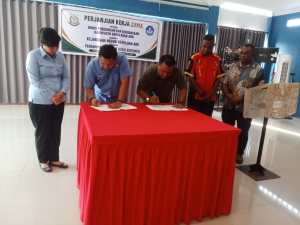 Disdikbud Aru dan Kejari Teken Kerja Sama Pendampingan Hukum Kegiatan Fisik 2026