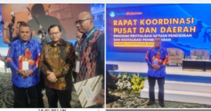 Pemkab Aru Serahkan Data 540 Bangunan Pendidikan ke Kemendikdasmen