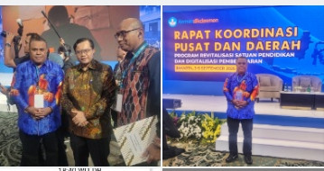 Pemkab Aru Serahkan Data 540 Bangunan Pendidikan ke Kemendikdasmen