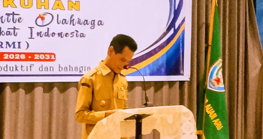 Wabup Aru Dorong KORMI Gencarkan Olahraga Rekreasi dan Tradisional