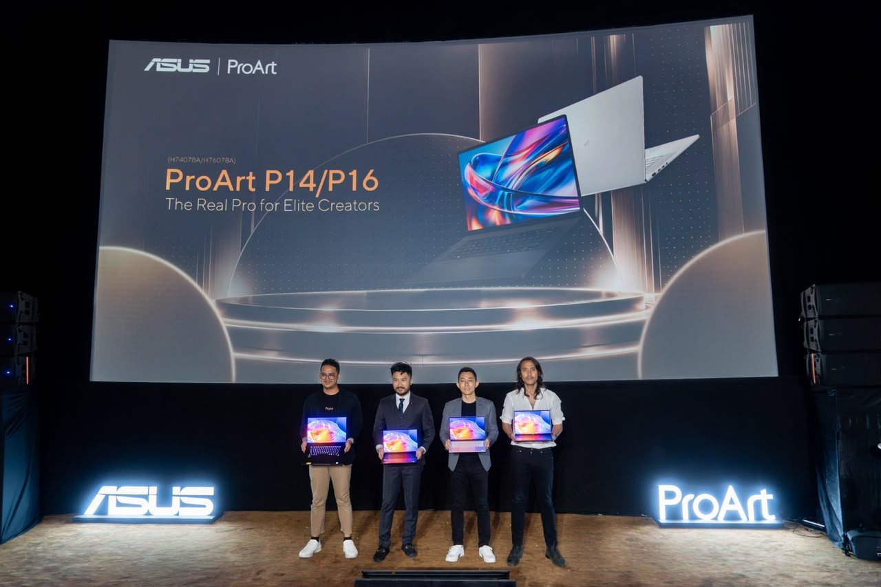 ASUS Luncurkan ProArt P14 dan P16 di Indonesia: Laptop Superchip NVIDIA RTX Spark™️, Standar Baru Komputasi AI Lokal bagi Kreator Profesional